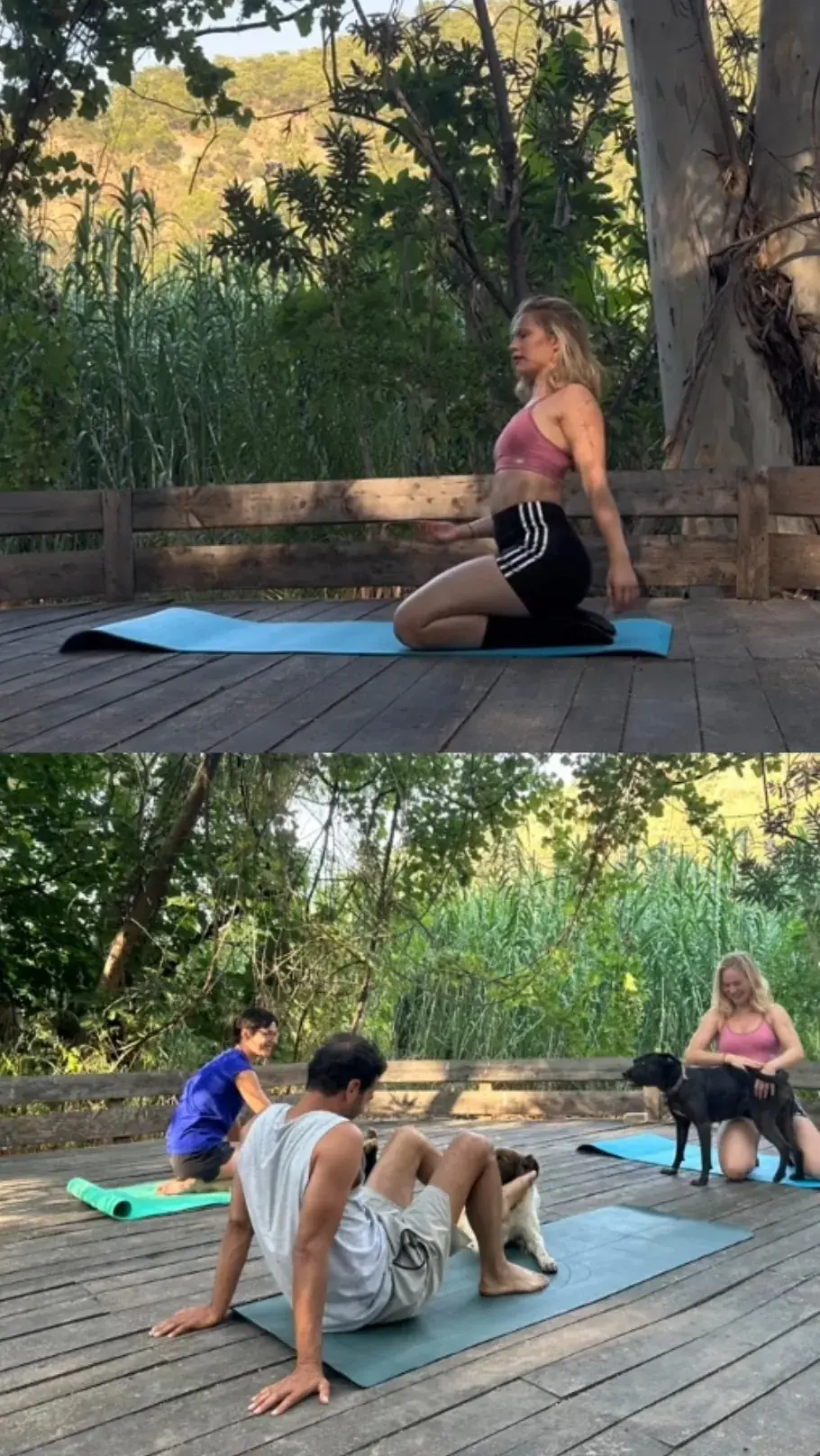 Outdoor movement class